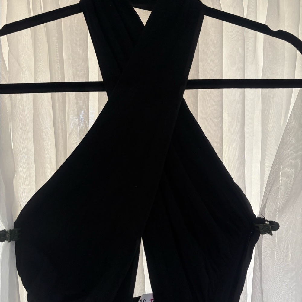 Black Halter Dress